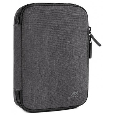 RIVACASE 5631 Organizador Viaje Cables Negro Peq